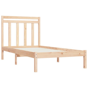 vidaXL Bed Frame without Mattress 100x200 cm Solid Wood