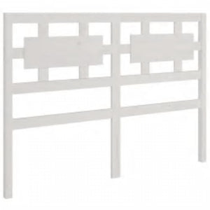 vidaXL Bed Frame without Mattress White 200x200 cm Solid Wood