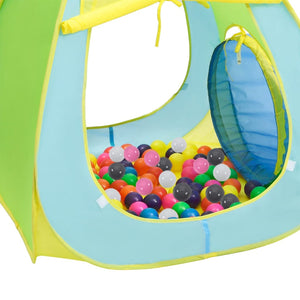 vidaXL Children Play Tent with 350 Balls Multicolour