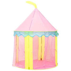 vidaXL Children Play Tent with 250 Balls Pink 100x100x127 cm