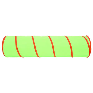 vidaXL Children Play Tunnel with 250 Balls Green 175 cm Polyester