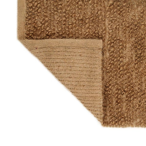 vidaXL Handmade Loop Pile Rug 80x160 cm Jute and Cotton