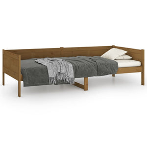 vidaXL Day Bed Honey Brown Solid Wood Pine 80x200 cm