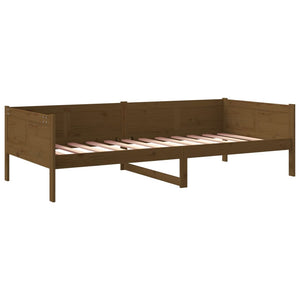 vidaXL Day Bed Honey Brown Solid Wood Pine 80x200 cm