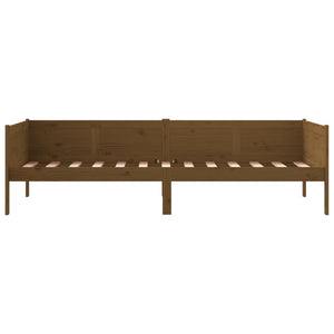 vidaXL Day Bed Honey Brown Solid Wood Pine 80x200 cm