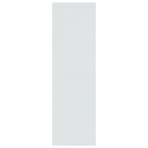 vidaXL Wall Shelf High Gloss White 85x16x52.5 cm Engineered Wood