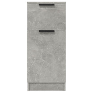 vidaXL Sideboard Concrete Grey 30x30x70 cm Engineered Wood