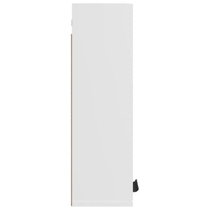 vidaXL Wall-mounted Bathroom Cabinet White 32x20x67 cm