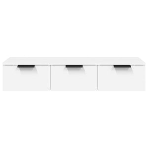 vidaXL Wall Cabinet White 102x30x20 cm Engineered Wood