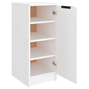 vidaXL Shoe Cabinet White 30x35x70 cm Engineered Wood