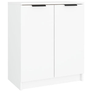 vidaXL Shoe Cabinet White 59x35x70 cm Engineered Wood