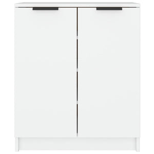 vidaXL Shoe Cabinet White 59x35x70 cm Engineered Wood