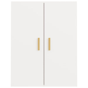 vidaXL Hanging Wall Cabinet White 69.5x34x90 cm