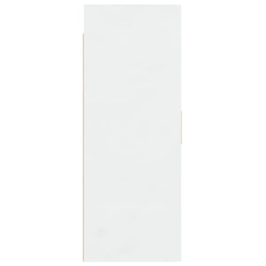 vidaXL Hanging Wall Cabinet White 69.5x34x90 cm