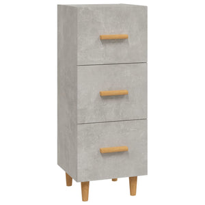 vidaXL Sideboard Concrete Grey 34.5x34x90 cm Engineered Wood