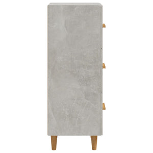 vidaXL Sideboard Concrete Grey 34.5x34x90 cm Engineered Wood