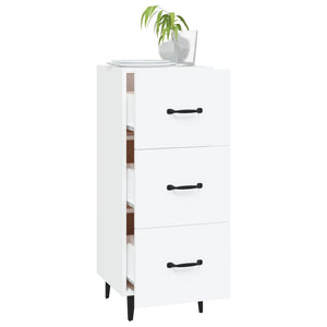 vidaXL Sideboard White 34.5x34x90 cm Engineered Wood