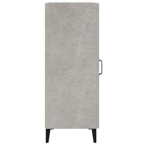 vidaXL Sideboard Concrete Grey 34.5x34x90 cm Engineered Wood