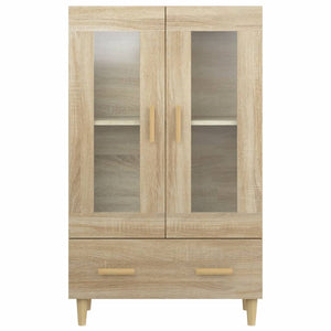 vidaXL Highboard Sonoma Oak 70x31x115 cm Engineered Wood