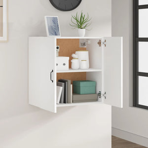 vidaXL Wall Cabinet White 60x31x60 cm Engineered Wood