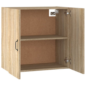 vidaXL Wall Cabinet Sonoma Oak 60x31x60 cm Engineered Wood