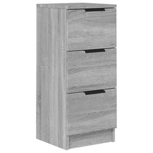 vidaXL Sideboard Grey Sonoma 30x30x70 cm Engineered Wood