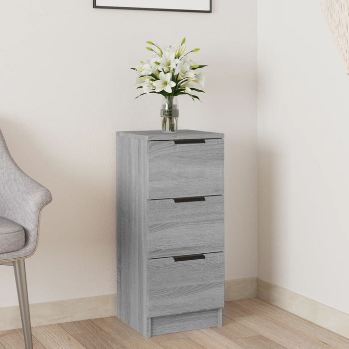 vidaXL Sideboard Grey Sonoma 30x30x70 cm Engineered Wood