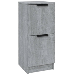 vidaXL Sideboard Grey Sonoma 30x30x70 cm Engineered Wood