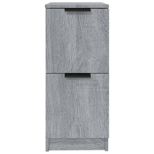 vidaXL Sideboard Grey Sonoma 30x30x70 cm Engineered Wood