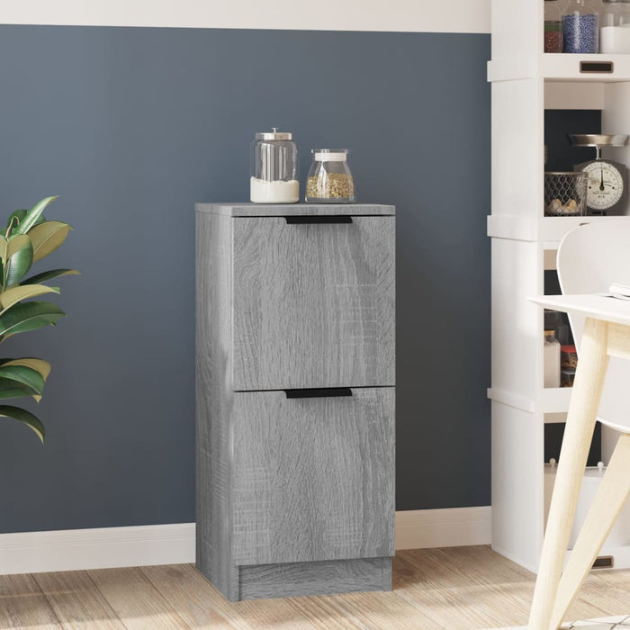 vidaXL Sideboard Grey Sonoma 30x30x70 cm Engineered Wood