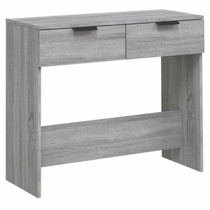 vidaXL Console Table Grey Sonoma 90x36x75 cm Engineered Wood