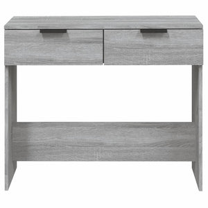 vidaXL Console Table Grey Sonoma 90x36x75 cm Engineered Wood