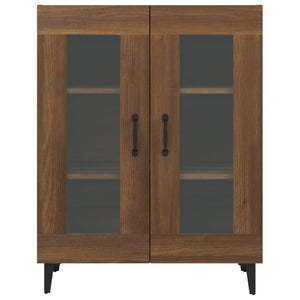 vidaXL Sideboard Brown Oak 69.5x34x90 cm Engineered Wood