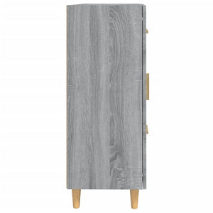 vidaXL Sideboard Grey Sonoma 69.5x34x90 cm Engineered Wood