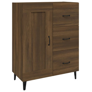 vidaXL Sideboard Brown Oak 69.5x34x90 cm Engineered Wood