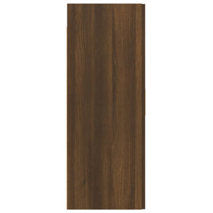 vidaXL Hanging Wall Cabinet Brown Oak 69.5x34x90 cm