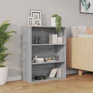 vidaXL Hanging Wall Cabinet Grey Sonoma 69.5x32.5x90 cm