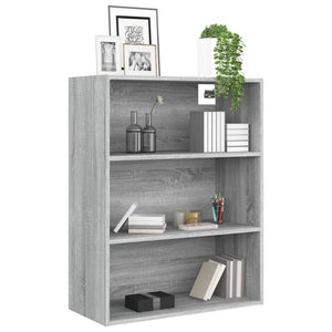 vidaXL Hanging Wall Cabinet Grey Sonoma 69.5x32.5x90 cm