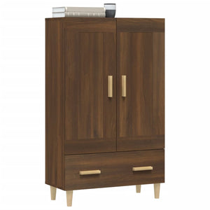 vidaXL Highboard Brown Oak 70x31x115 cm Engineered Wood