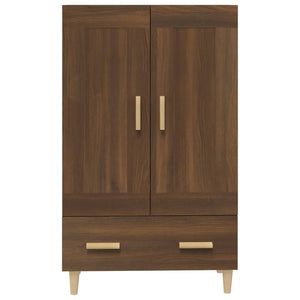 vidaXL Highboard Brown Oak 70x31x115 cm Engineered Wood