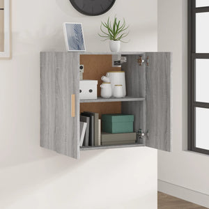 vidaXL Wall Cabinet Grey Sonoma 60x30x60 cm Engineered Wood