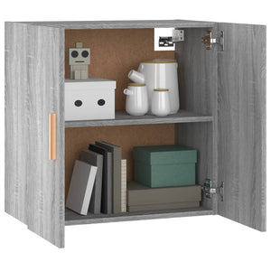 vidaXL Wall Cabinet Grey Sonoma 60x30x60 cm Engineered Wood