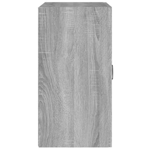 vidaXL Wall Cabinet Grey Sonoma 60x31x60 cm Engineered Wood