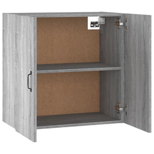 vidaXL Wall Cabinet Grey Sonoma 60x31x60 cm Engineered Wood