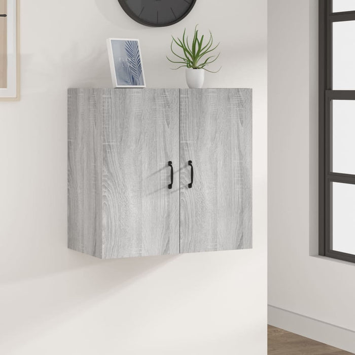 vidaXL Wall Cabinet Grey Sonoma 60x31x60 cm Engineered Wood