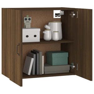 vidaXL Wall Cabinet Brown Oak 60x31x60 cm Engineered Wood