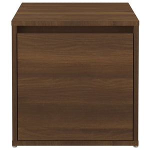 vidaXL Box Drawer Brown Oak 40.5x40x40 cm Engineered Wood