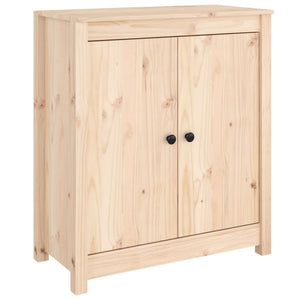 vidaXL Sideboards 2 pcs 70x35x80 cm Solid Wood Pine