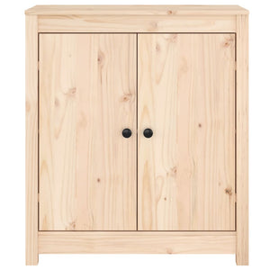 vidaXL Sideboards 2 pcs 70x35x80 cm Solid Wood Pine