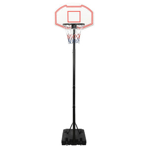 vidaXL Basketball Stand White 282-352 cm Polyethene